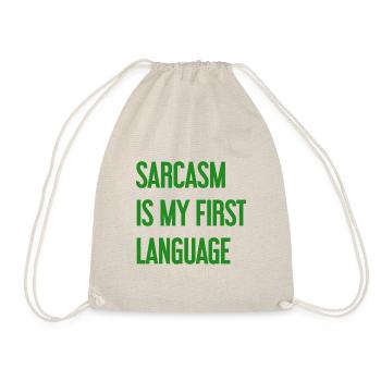 Sarcasme Pro - Sac de sport léger - nature - Devant