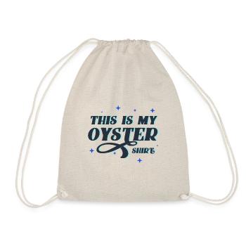 Huîtres et vin Délicieux fruits de mer - Sac de sport léger - nature - Devant