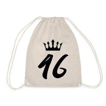 46 Number crown - Drawstring Bag - nature - Front