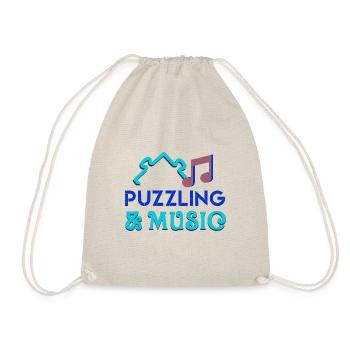 Musician Puzzling Jigsaw Puzzle Music - Drawstring Bag - nature - Front