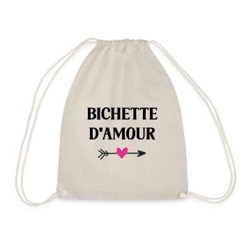 bichette d'amour - Sac de sport léger - nature - Devant