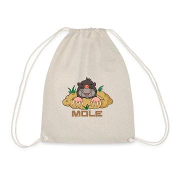 Mole - mole - Drawstring Bag - nature - Front