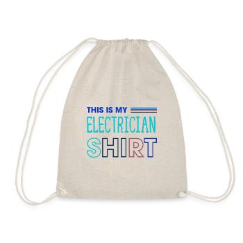 Electro Worker Craftsman Electricien Tension - Sac de sport léger - nature - Devant