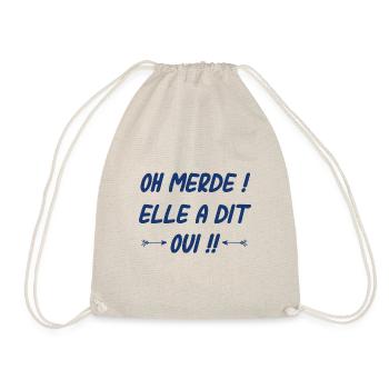 Elle a dit oui - Sac de sport léger - nature - Devant