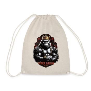 Gorilla - Turnbeutel - Natur - Vorne