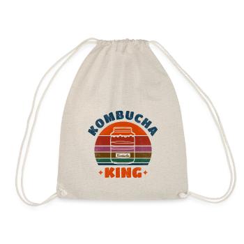 Kombucha King - Drawstring Bag - nature - Front
