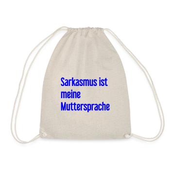 Sarcasm Pro - Drawstring Bag - nature - Front