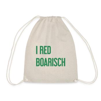 I red boarisch - Turnbeutel - Natur - Vorne