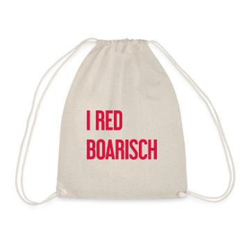 I red boarisch - Turnbeutel - Natur - Vorne