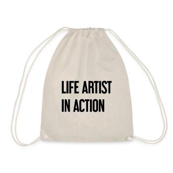 Artists of life in action - Drawstring Bag - nature - Front