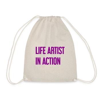 Artists of life in action - Drawstring Bag - nature - Front