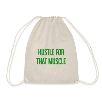 Se démener pour ce muscle - Sac de sport léger - nature - Devant