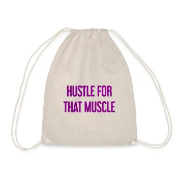 Se démener pour ce muscle - Sac de sport léger - nature - Devant