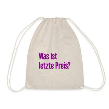 Quel est le dernier prix ? - Sac de sport léger - nature - Devant
