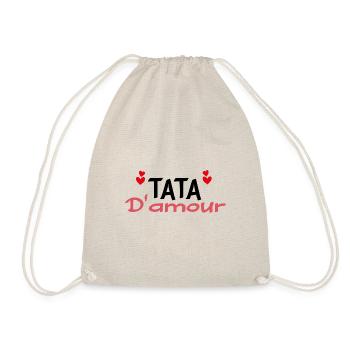 Tata d'amour - Sac de sport léger - nature - Devant