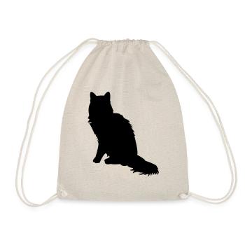 Maine Coon - Turnbeutel - Natur - Vorne