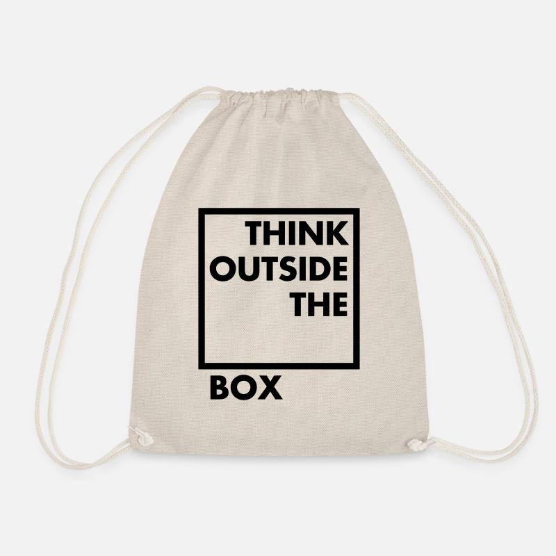 Think outside the box - Turnbeutel - Natur