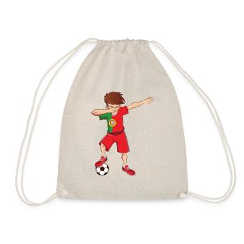 Dab Dabbing Portugal joueur de football jersey fan - Sac de sport léger - nature - Devant