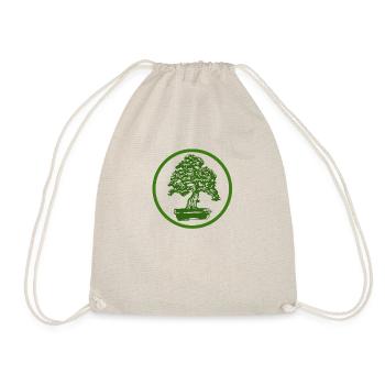 Bonsaï vert Zen Japon art japonais arbre - Sac de sport léger - nature - Devant