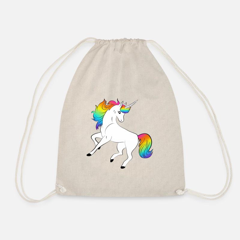 Einhorn - Turnbeutel - Natur