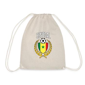 Maillot de football du Sénégal - Support de fan de football - Sac de sport léger - nature - Devant