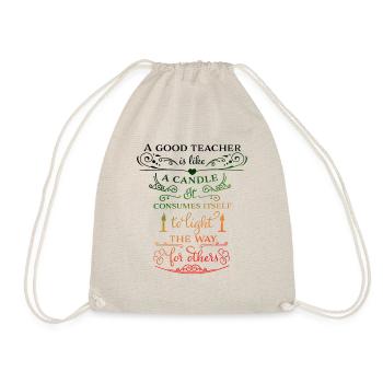 Un bon enseignant - Sac de sport léger - nature - Devant