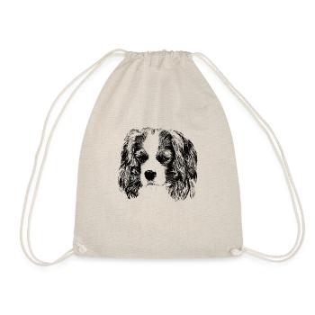Cavalier King Charles Spaniel - Drawstring Bag - nature - Front
