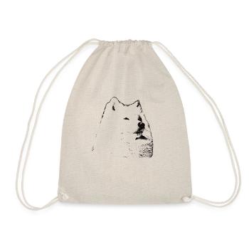 Samoyed - Drawstring Bag - nature - Front