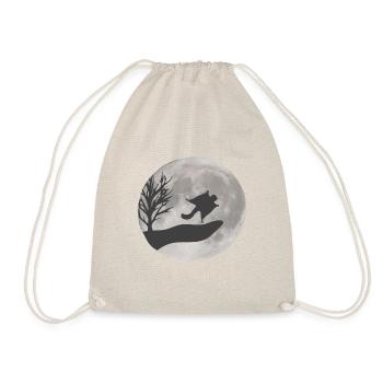 Flying squirrel drawing - Drawstring Bag - nature - Front