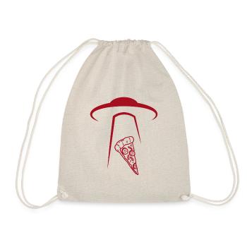 Pizza Space UFO - Sac de sport léger - nature - Devant