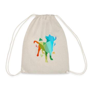 Teckel de Berger Allemand Cadeau Chien Low Poly Beagle - Sac de sport léger - nature - Devant