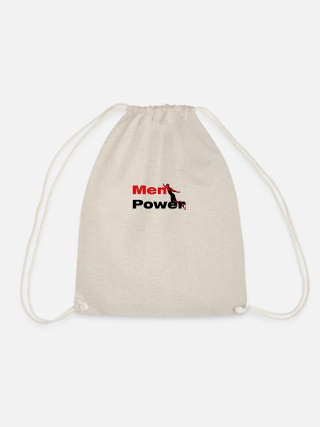 Men Power - Turnbeutel - Natur