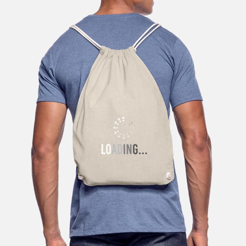 Loading Computer IT Itler Informatiker Informatik Drawstring Bag
