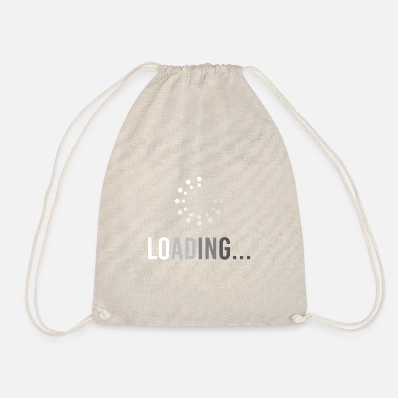 Loading Computer IT Itler Informatiker Informatik - Drawstring Bag - nature