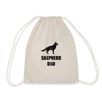 German shepherd - Drawstring Bag - nature - Front