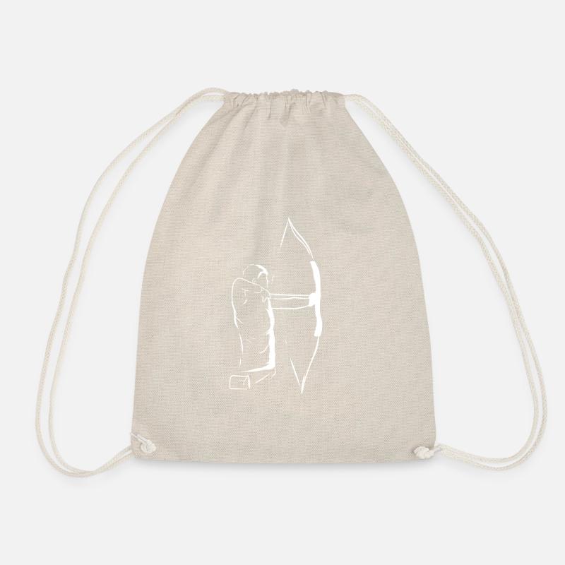 Archer Recurve Archery Arrow Bow - Drawstring Bag - nature