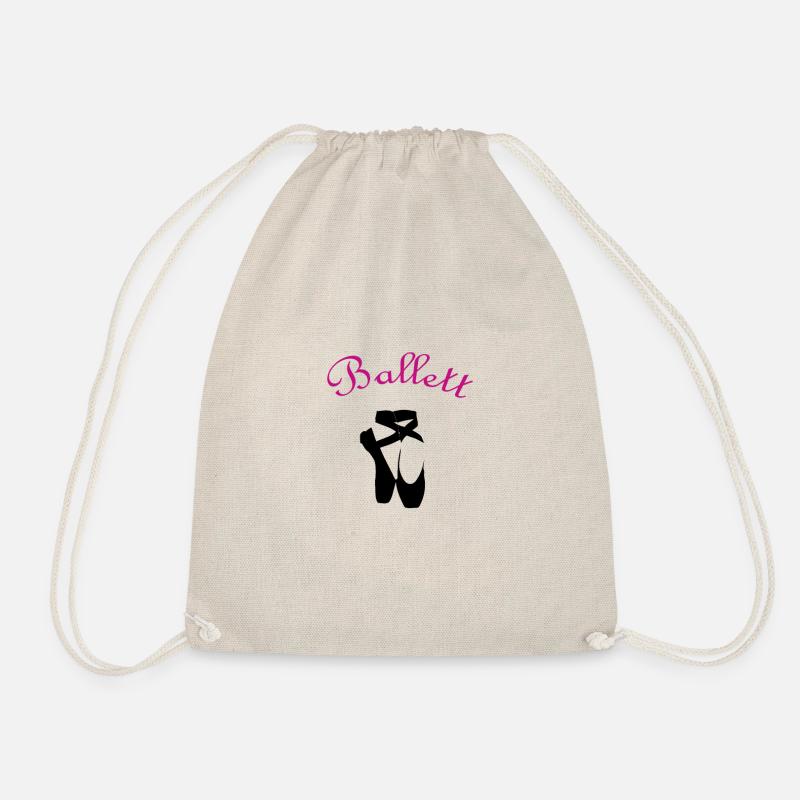 ballet - Drawstring Bag - nature