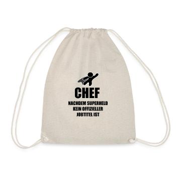 Chef - Turnbeutel - Natur - Vorne