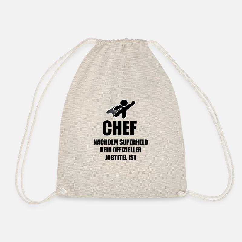 boss - Drawstring Bag - nature