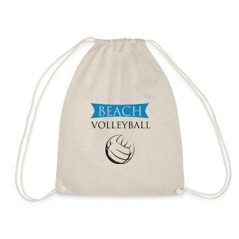 Beachvolleyball - Turnbeutel - Natur - Vorne