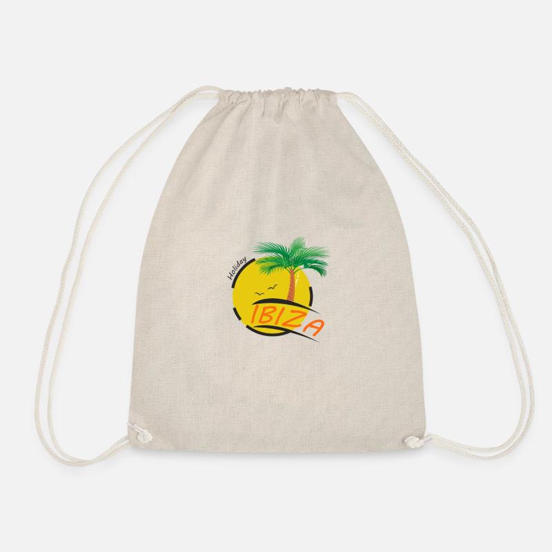 Ibiza - Drawstring Bag - nature