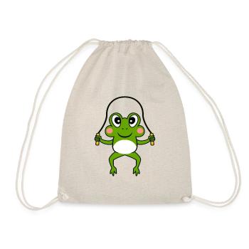 FUNNY FROG TOOK ROPE RINGS LE CADEAU DE LURCH - Sac de sport léger - nature - Devant