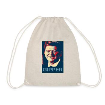 Gipper Ronald Reagan Republikanischer Held 80er Jahre Präsident - Turnbeutel - Natur - Vorne
