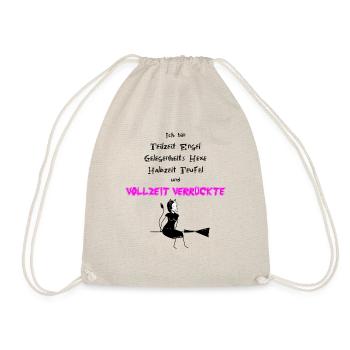 meilleure amie drôle de cadeau chemise - Sac de sport léger - nature - Devant