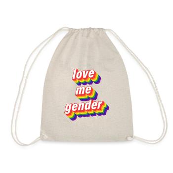 Gay Lesbian LGBT Homosexuality Gender - Drawstring Bag - nature - Front