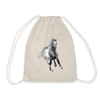 appaloosa cheval cheval cheval poulain - Sac de sport léger - nature - Devant