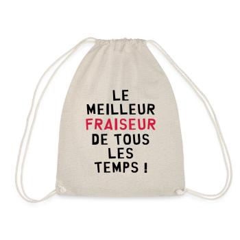 Ouvrier / Usine / Tourneur / Fraiseur / Industrie - Sac de sport léger - nature - Devant