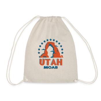 Utah MOAB - Drawstring Bag - nature - Front
