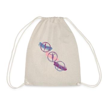 Wheel - Drawstring Bag - nature - Front