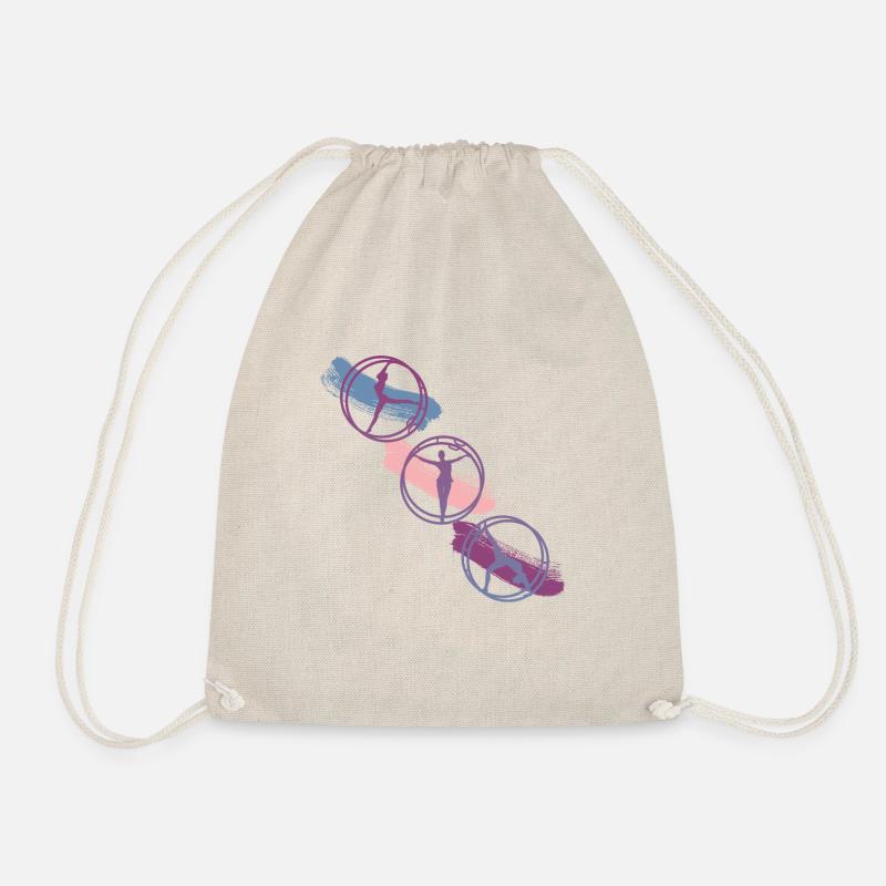 Wheel - Drawstring Bag - nature